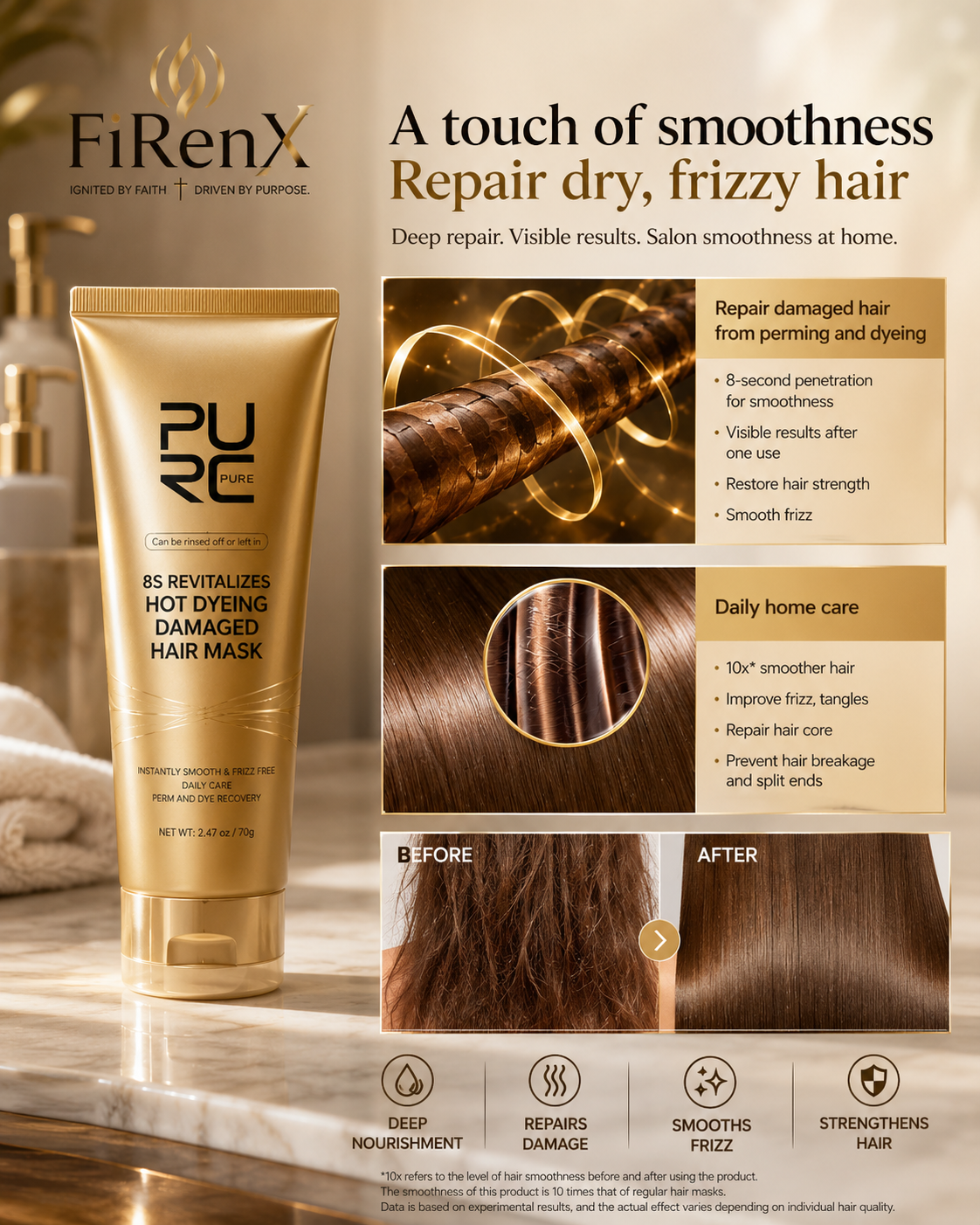 PURE 8 — Instant Hair Revival Mask