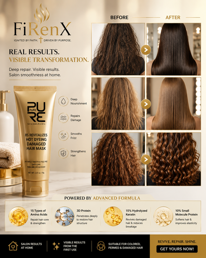PURE 8 — Instant Hair Revival Mask